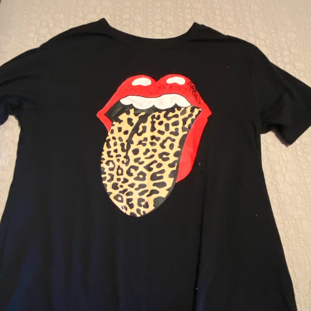 Cheetah Rolling Stones tshirt